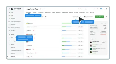 Crowdin Interactive Demo